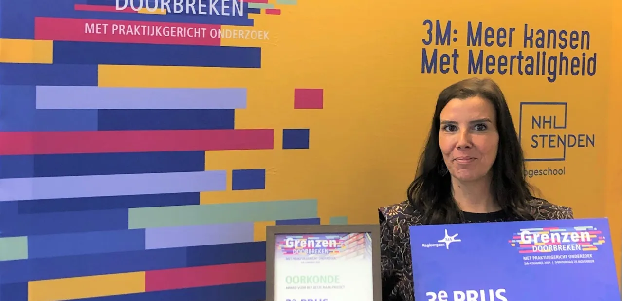 Joana Duarte met 3e prijs